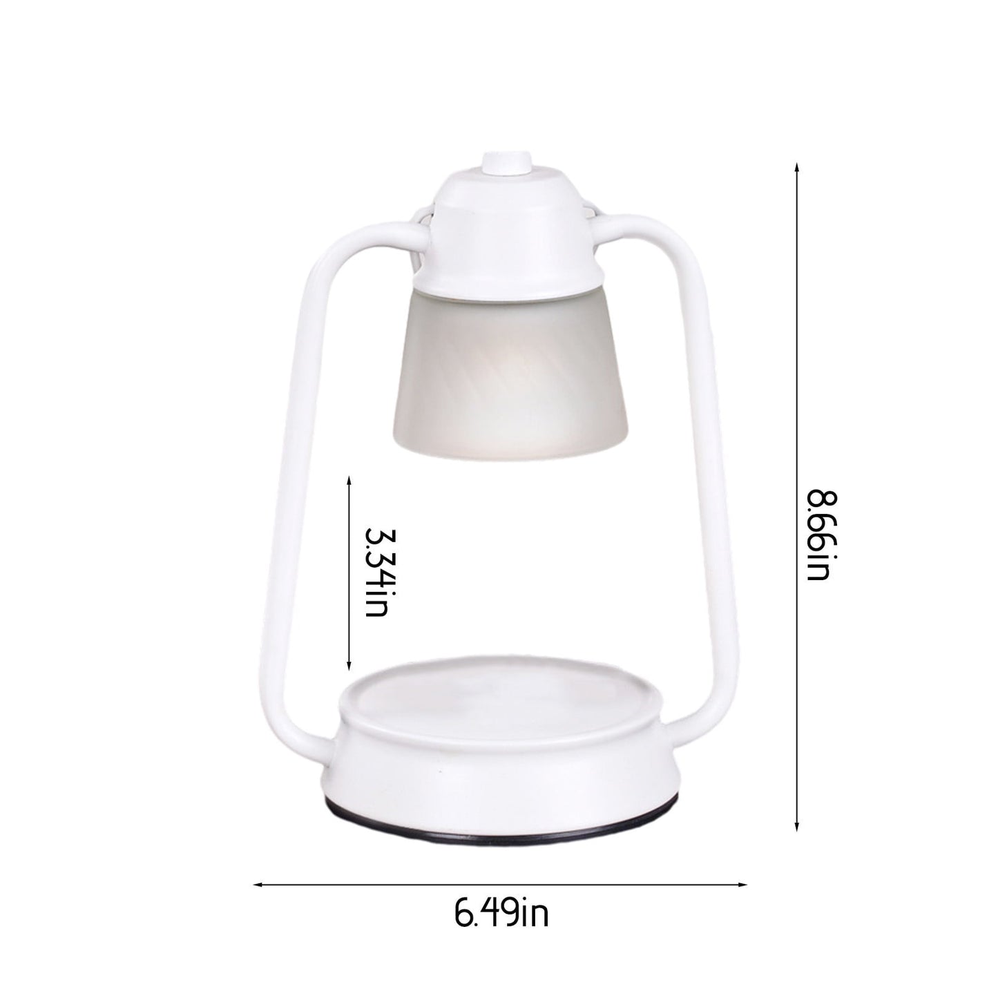 Candle Warmer Lamp – 4 Styles: Modern 3-Arm or Vintage 2-Arm (Black or White)