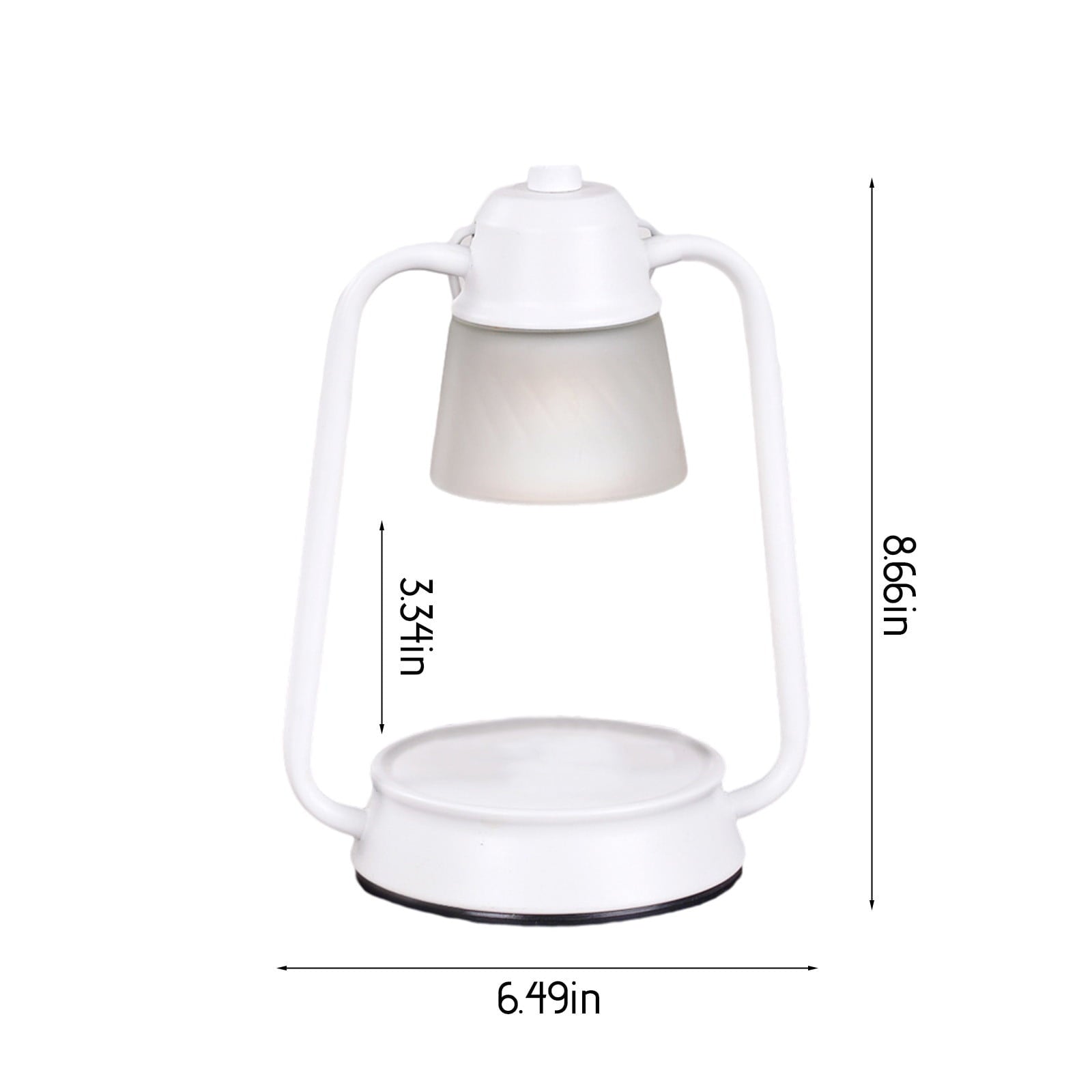Candle Warmer Lamp – 4 Styles: Modern 3-Arm or Vintage 2-Arm (Black or White)